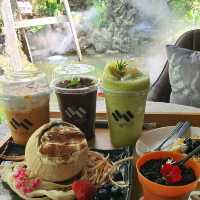 🍸Grid Garden Cafe ✨️คาเฟ่ในหมอกท่ามกลางสวนสวย