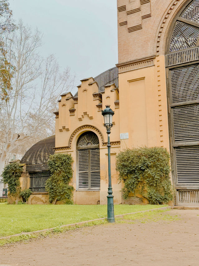 흐린 날에 예뻤던 바르셀로나 공원🇪🇸