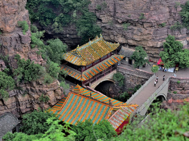 河北蒼巖山懸空寺旅遊攻略  
