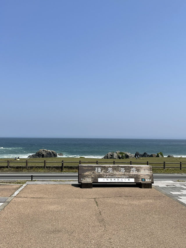 【青森×種差海岸】芝生が美しい海岸