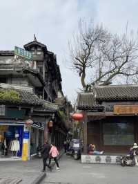 เมืองโบราณ Guanxian, Dujiangyan, Chengdu 