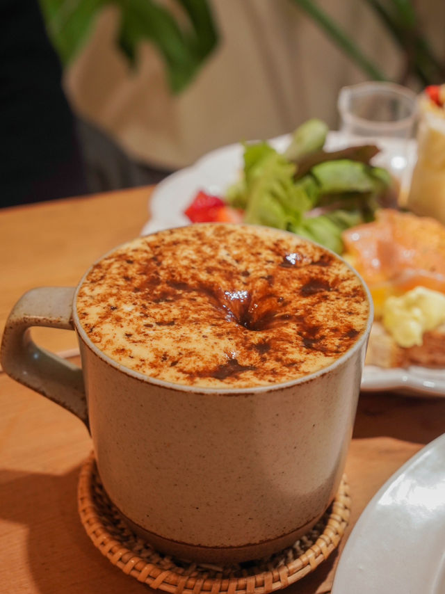 大安森林公園附近的咖啡店｜ 抹茶控不能錯過的布蕾甜點