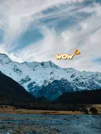 🇳🇿新西蘭最高山峰：mount cook
