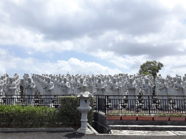 The 1000 Faces Statues in Bintan