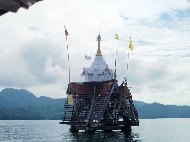 วัดกลางน้ำ - วัดวังก์วิเวการาม สังขละบุรี