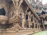 A Majestic Morning at the Sanctuary of Truth, Pattaya 