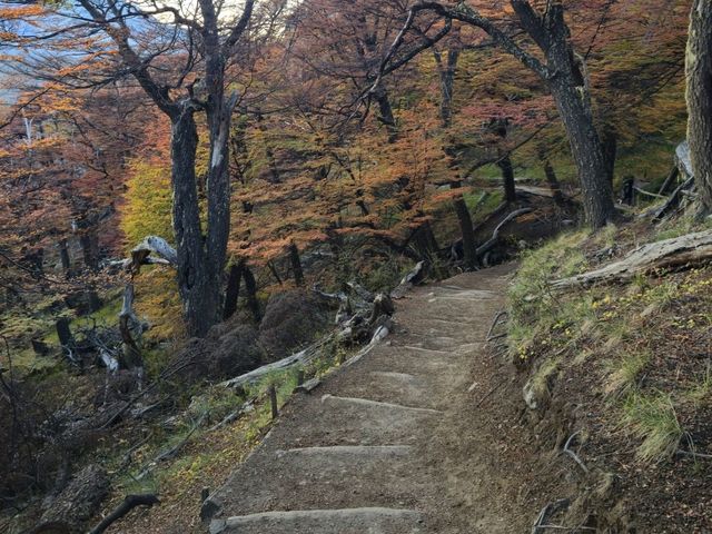 해외여행 아르헨티나의 아름다운 Sendero al Fitz Roy