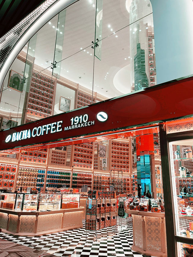 “Luxurious Coffee Stop at Bacha Coffee”