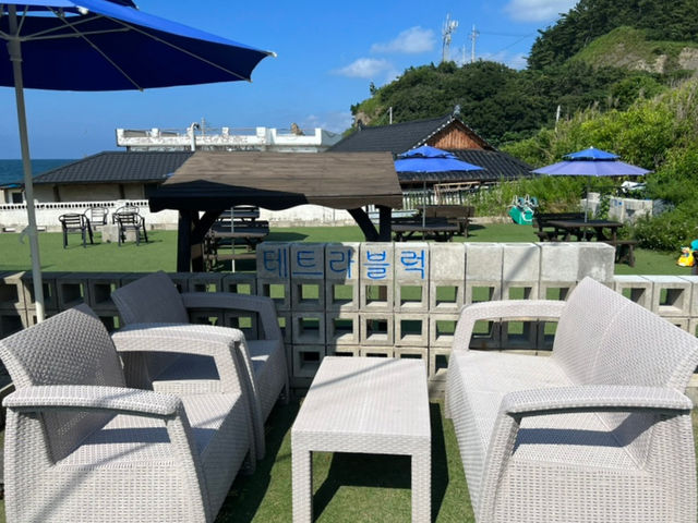 포항 파도치는 모습 보면서 커피 한잔 ☕️