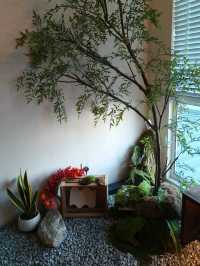 Coffee Break with Nature-Inspired Decor