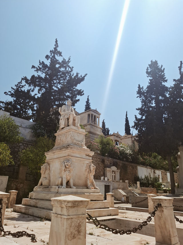 Whispers of Athens: A Visit to the First Cementery