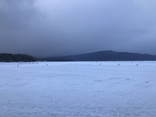北海道-阿寒湖（雪上摩托車）