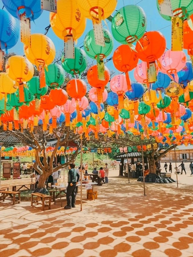 Flower Park at Munsu Temple