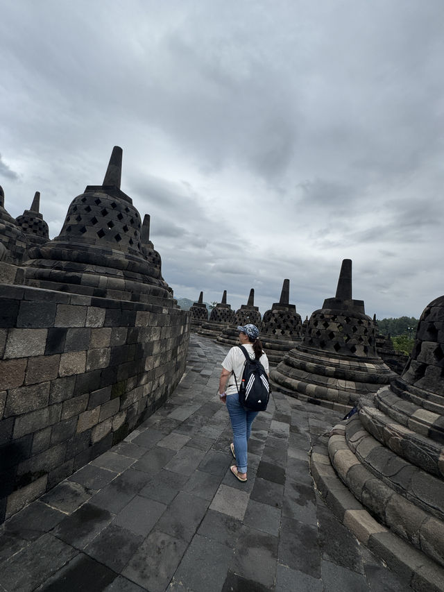 Steps Through Time: A Soulful Morning at Borobudur
