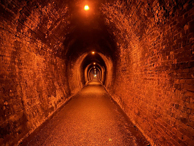 紐西蘭旅遊景點—🌌 Karangahake Tunnel｜走進礦工時代的時光隧道