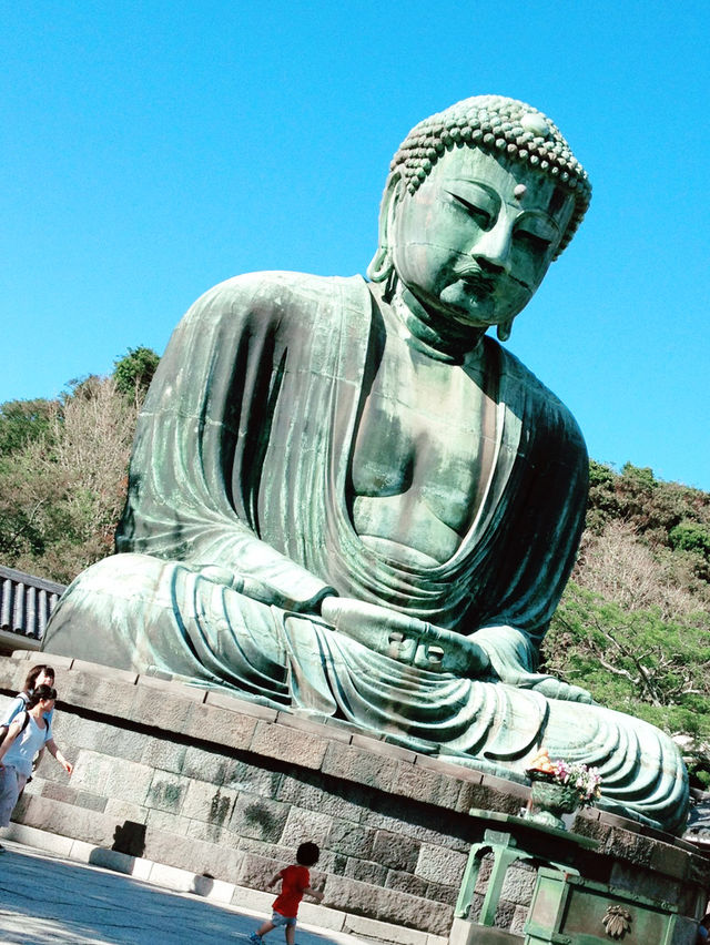 【鎌倉 長谷 高徳院の大仏、由比ヶ浜から材木座までを歩く】
