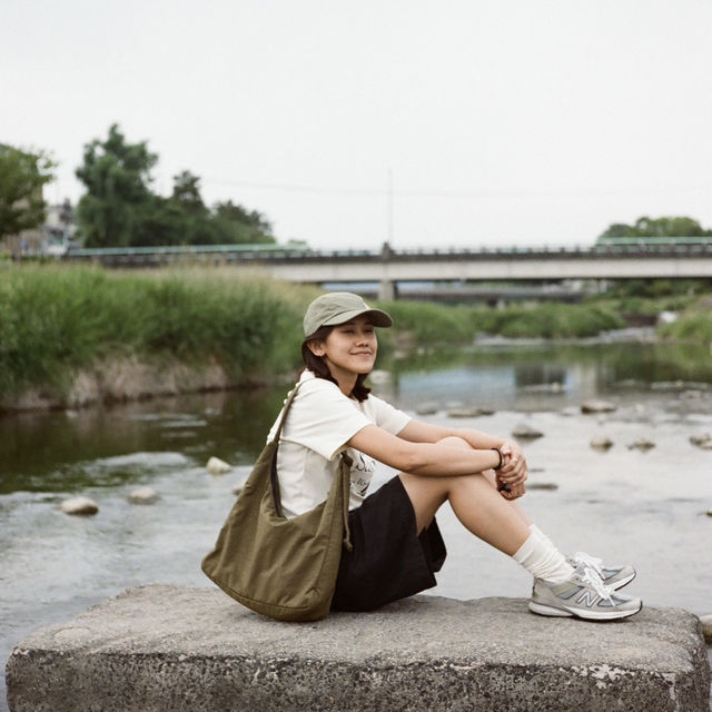 ปั่นจักรยานเลียบแม่น้ำ Kamo ,Kyoto