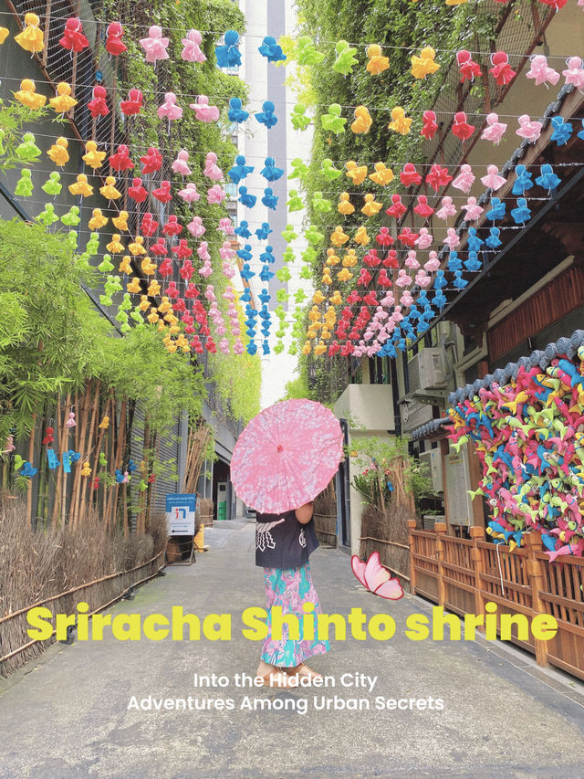 ไหว้พระขอพรแบบญี่ปุ่นที่ Sriracha Shinto Shrine 🙏🏻