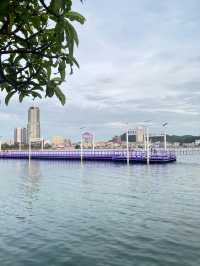 ชวนชิล สะพานเกาะลอยสีม่วง แลนด์มาร์กใหม่ศรีราชา