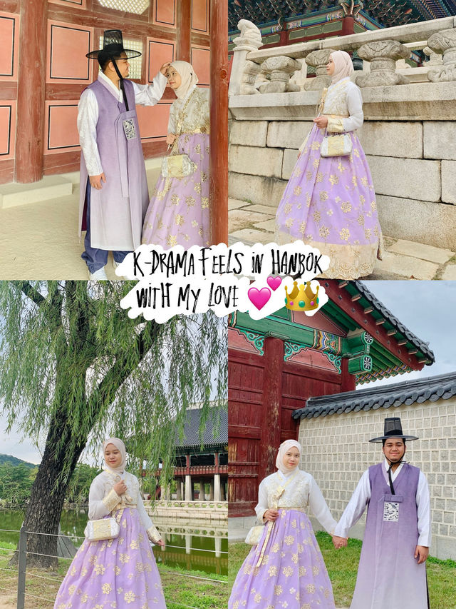 K‑Drama Feels in Hanbok with My Love 💕👑