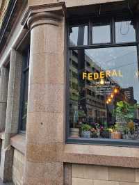 맨체스터 브런치카페 Federal Cafe Bar