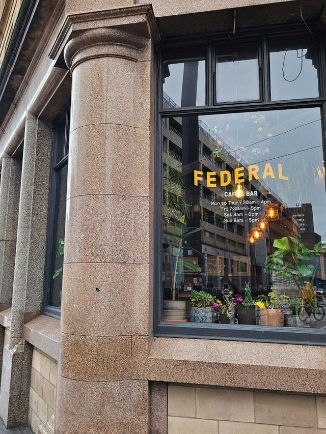 맨체스터 브런치카페 Federal Cafe Bar