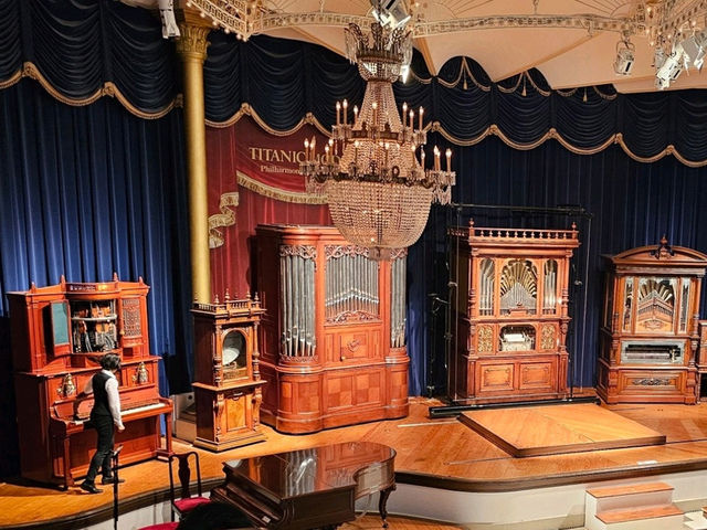 來河口湖音樂之森美術館看樂器自動演奏機