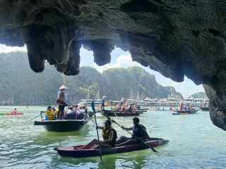 探索神秘的跳島之旅～下龍灣