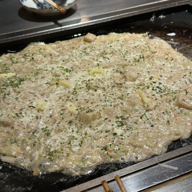 (나고야맛집) 츠키시마몬자 쿠우야 히사야오도리파크🇯🇵