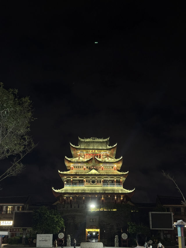 夜色下平潭古城漫遊體驗  