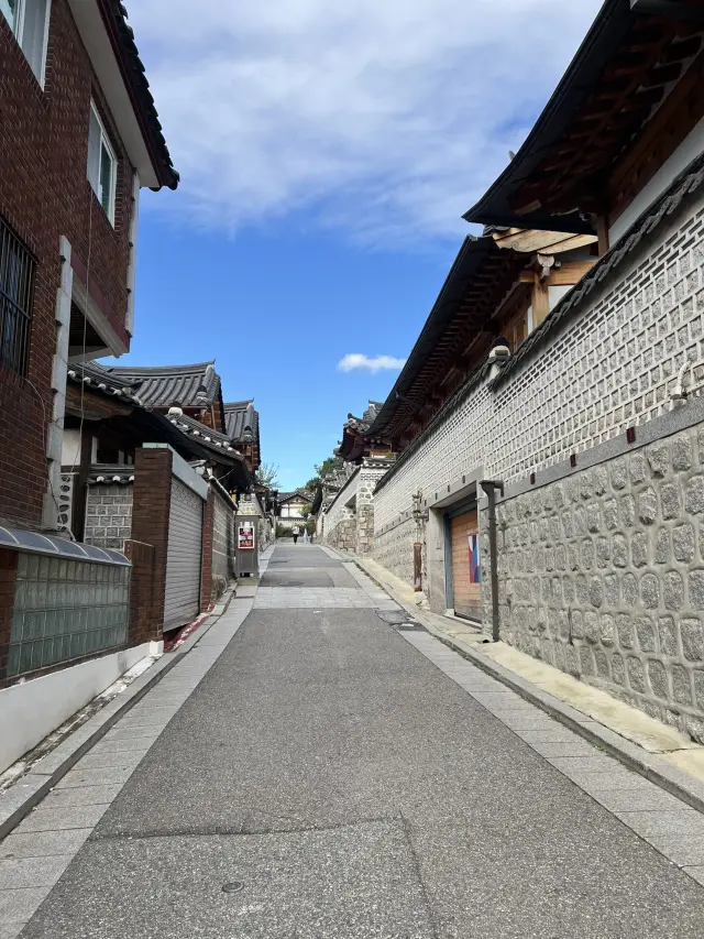 When visiting Bukchon