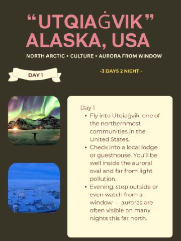 🇺🇸 アメリカ合衆国アラスカ州ウトキアグヴィク（旧バロー）への旅