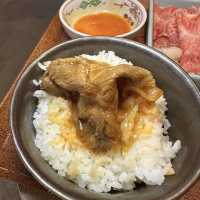 肉眼壽喜燒配日本米飯正 😍😍