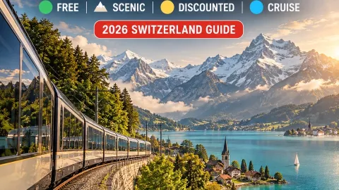 🇨🇭🚆 รถไฟยุโรปในสวิตเซอร์แลนด์ ปี 2026 — ครอบคลุมอะไรบ้าง? — traveler post in Visp