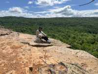 Trail and Camping at Devils Den Ar, USA