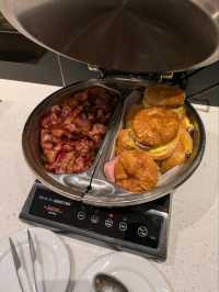 Breakfast is pretty tasty!
