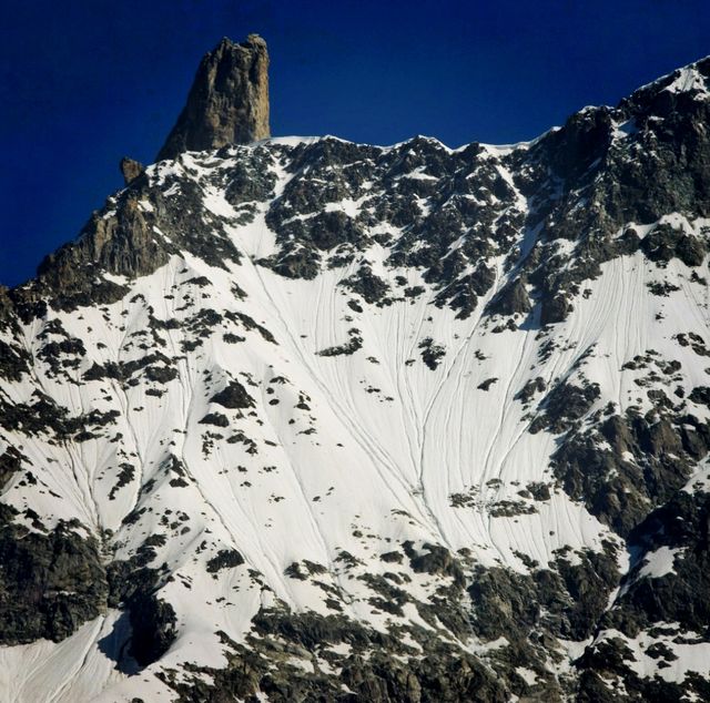 The highest mountain in the Alps 