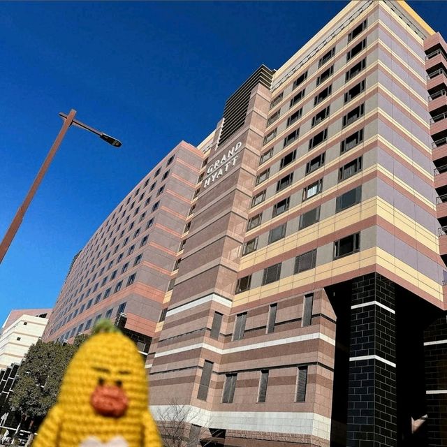🌸福岡君悅酒店Grand Hyatt Fukuoka🌸與運河城相連，下雨天也不怕悶