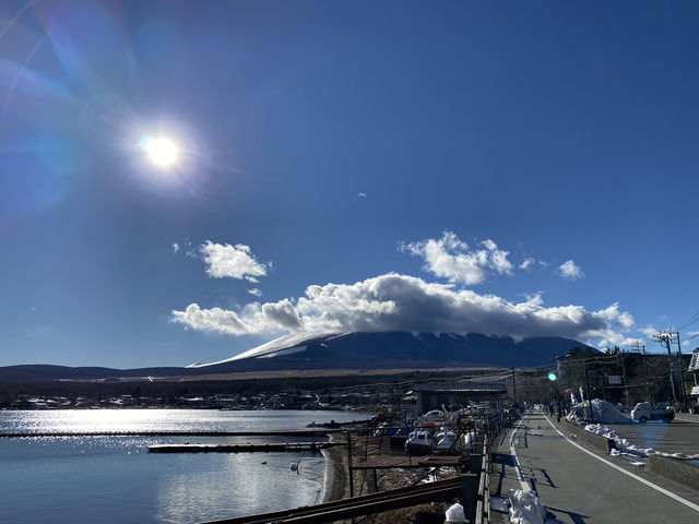 🗻 Winter Calm at Mount Fuji ❄️