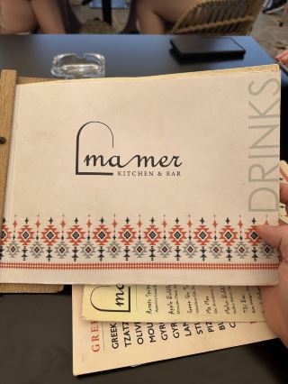 🌅 “Ma Mer Kitchen & Bar – Chill Vibes & Flavors by the Sea 🇬🇷”