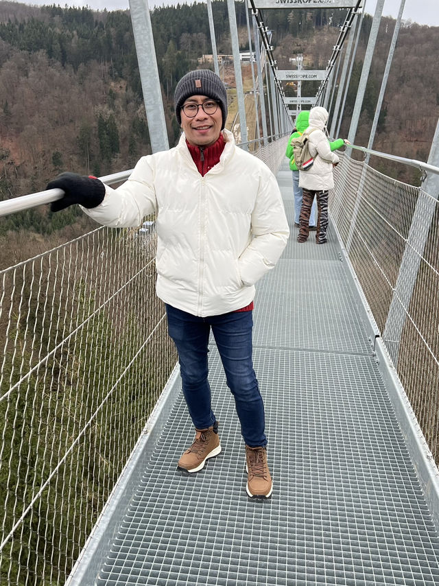 Above the trees, beyond the ordinary — welcome to Skywalk Willingen 🇩🇪🌉🌲 