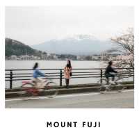 🗻 “เงาฟูจิเหนือผืนน้ำที่ Kawaguchiko”