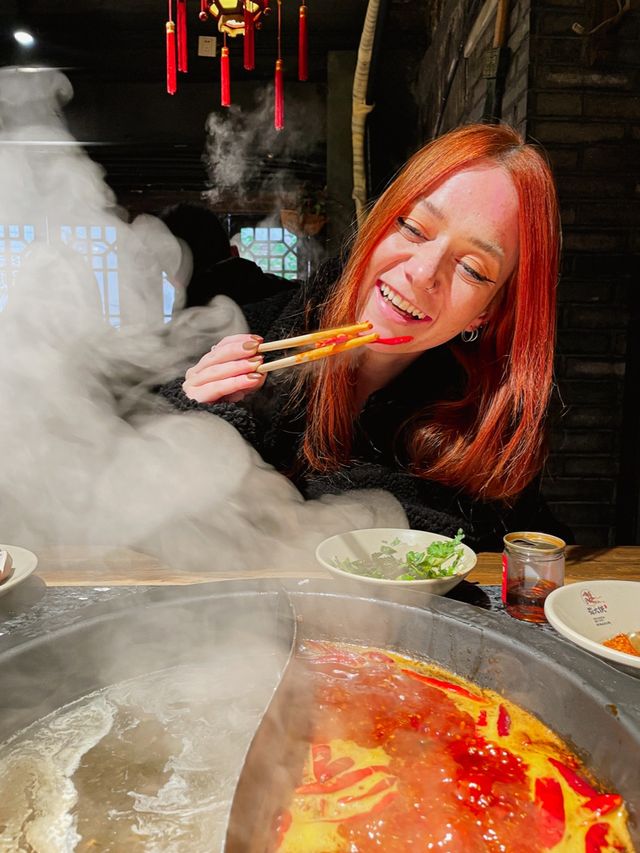 Famous Shu Da Xia Hotpot in Chengdu🌶️