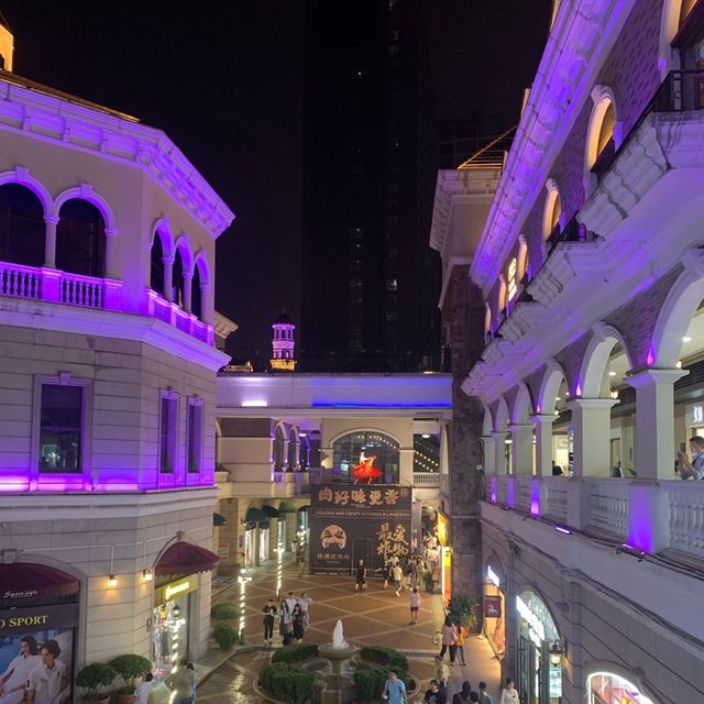 Street of lights in Wuhan 🏮🏮🏮