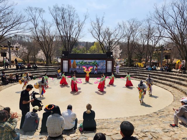 Korean Folk Village in Longin, South Korea.