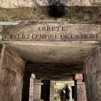 Catacombs of Paris always amazes!