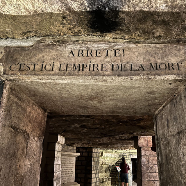 Catacombs of Paris always amazes!