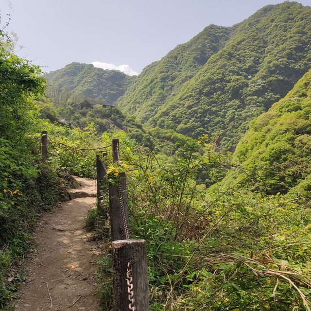 Real hiking trail near Xi’an