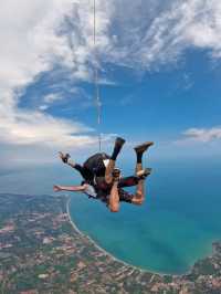 For the first parachute jump, what do you need to prepare? Pattaya parachute jumping complete guide.