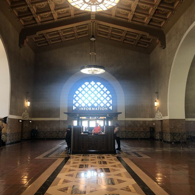 Union station, an art deco gem in Los Angeles